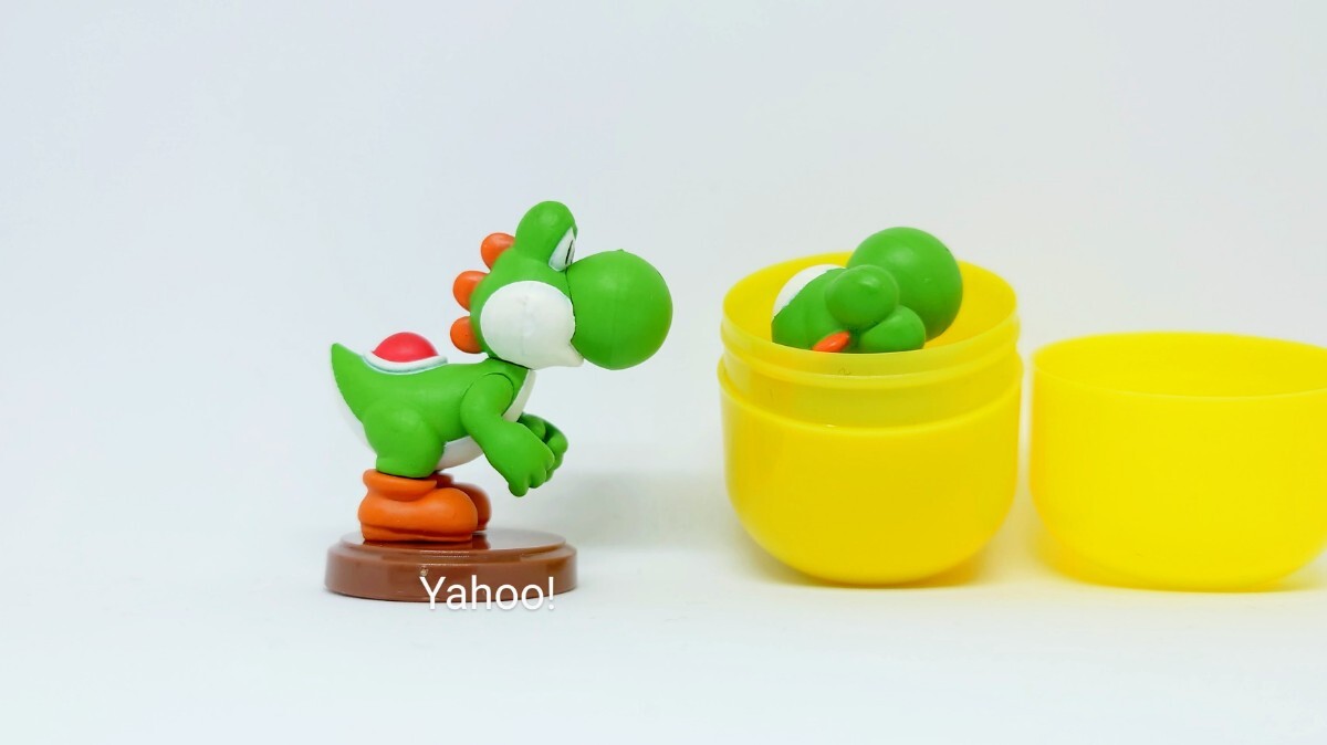 チョコエッグ New スーパーマリオブラザーズ Wii ヨッシー 緑 フィギュア Nintendo mario Yoshi chocolate egg