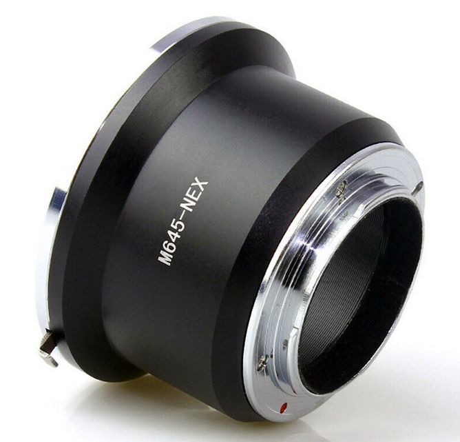 マミヤ MAMIYA 645レンズ → ソニー SONY NEX Eマウントアダプター α7R V α7 IV α9 III α1 II α7C II α6700