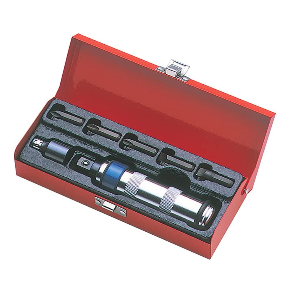 アネックス(ANEX) インパクトドライバー 差込角12.7mm ケース付 ビット5本組 No.1901　r.h