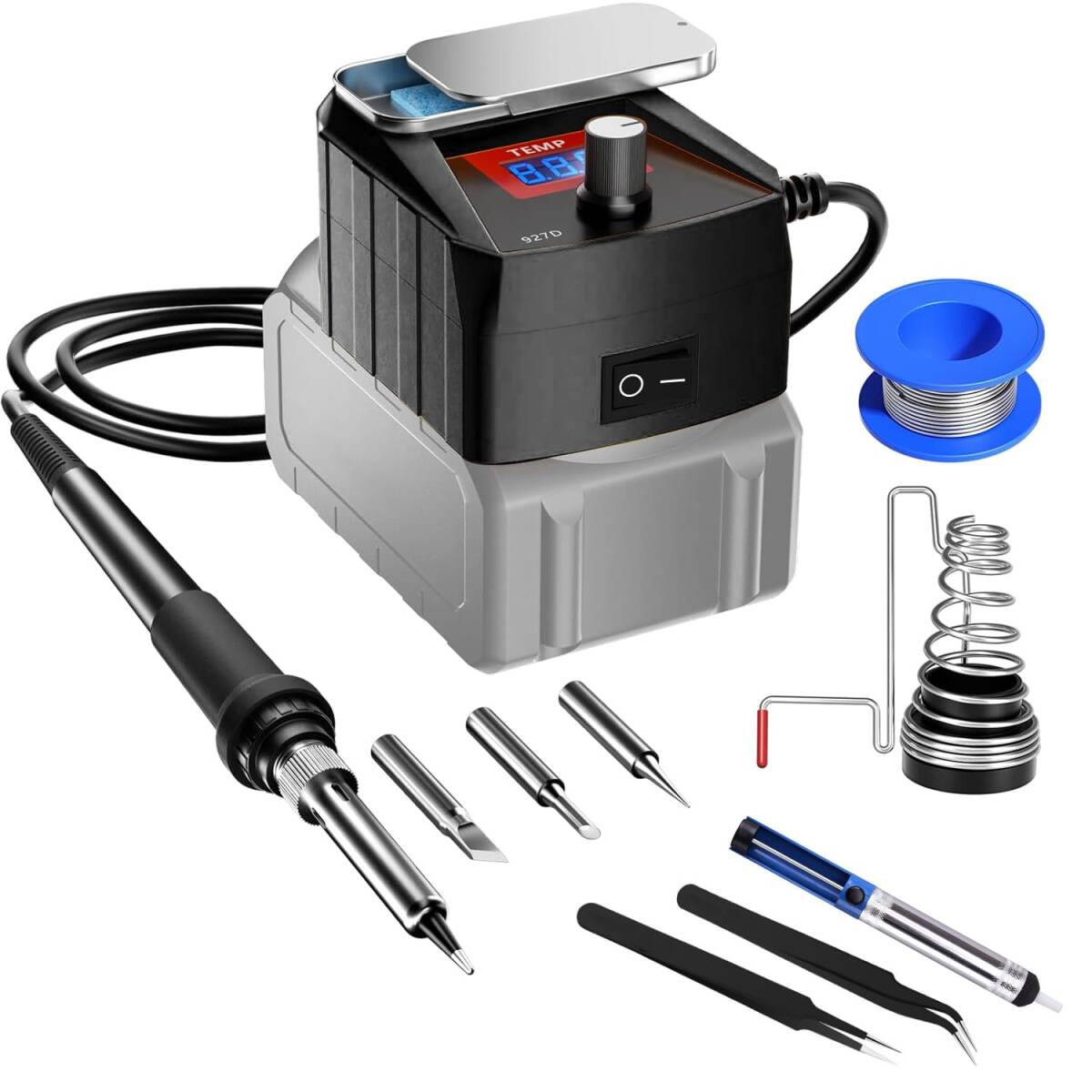 はんだごてセット コードレス 充電式溶接はんだ 急速加熱 電子作業 電気DIY 家電修理 回路基板 溶接工具 r.h