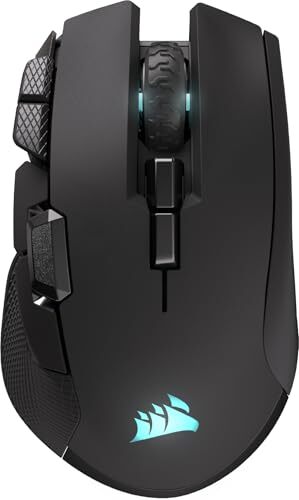 CORSAIR IRONCLAW ワイヤレス SE ゲーミングマウス 26,000 DPI、人間工学に基づいた非対称形状r.h