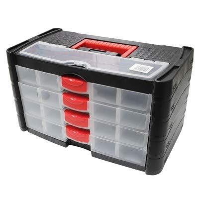 アストロプロダクツ プラスチックボックス 4段引出 | ツールボックス 収納ケース 工具箱 ボックス プラスチック 道具箱 r.h