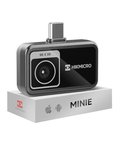 HIKMICRO MiniE サーモグラフィー サーマルカメラ 赤外線カメラ スマホ用- iOS/Android、Supe r.h