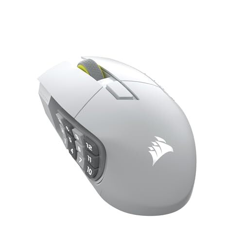 CORSAIR SCIMITAR ELITE WIRELESS SE MMOに最適な多ボタンのワイヤレスゲーミングマウスプロr.h