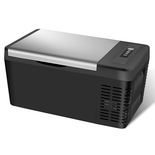 「SUNPIE」車載冷蔵庫 20L ポータブル冷蔵庫 -22℃～10℃ 急速冷凍 3WAY電源対応 DC12V/24V A　r.h