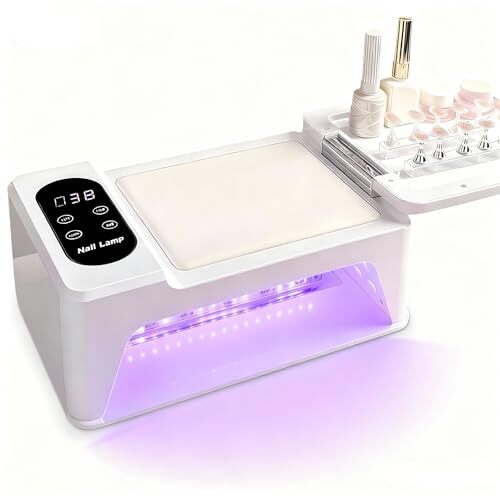 【2026 新ジェルネイル ライト】NUYOLEITY ネイルライト LED UVライト レジン用 全ジェル対応 390W　r.h