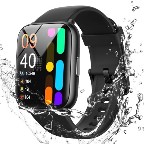 Parsonver 日本正規品 スマートウォッチ 5ATM防水 水泳可能 1.8インチ大画面 iPhone/アンドロイド対　r.h