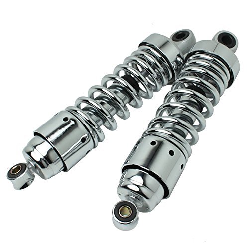 GB250 クラブマン 対応 リアサスペンション メッキ ショート リアショック 265mm ローダウン ショートサス r.h