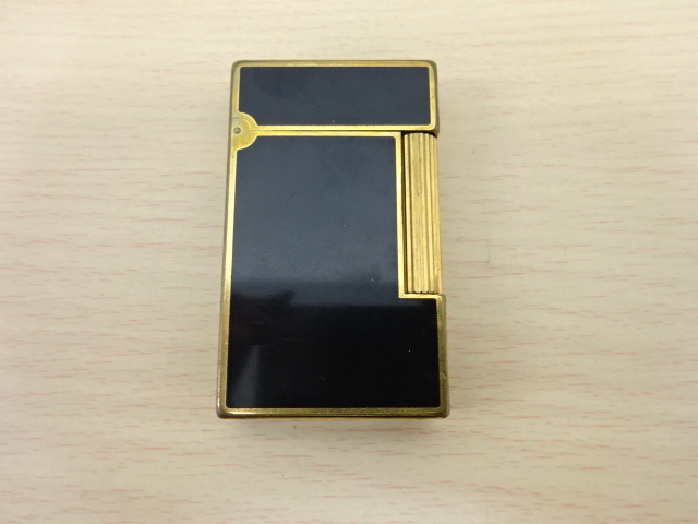 【＃18706】デュポン ブラック ライター dupont　《8KBV55》※着火未確認/ジャンク品※