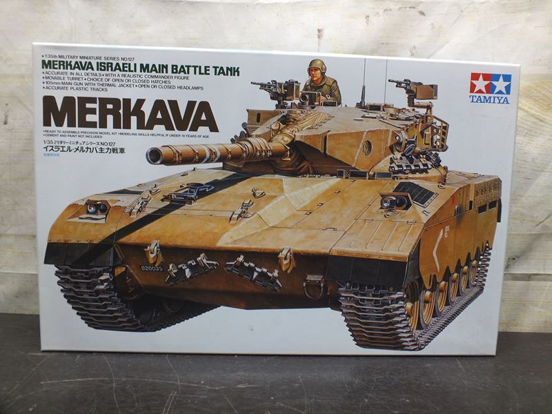 【風】 TAMIYA タミヤ 1/35 イスラエル メルカバ主力戦車 未組立