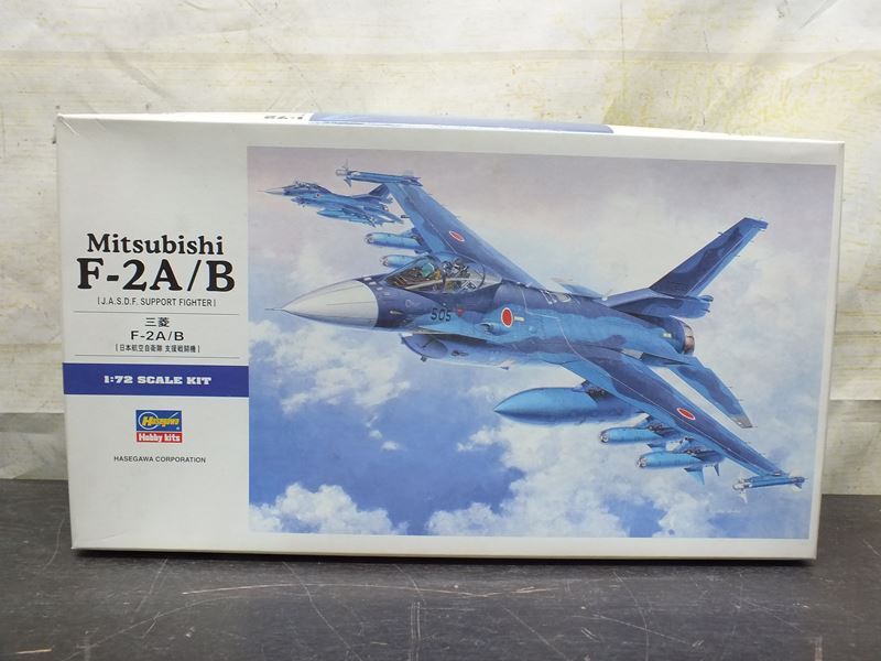 【風】 ハセガワ 1/72 三菱 F-2A/B 日本航空自衛隊 支援戦闘機 未組立