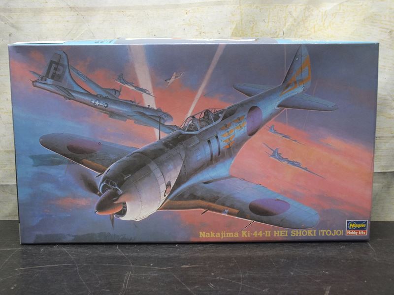 【風】 ハセガワ 1/48 中島 二式単座戦闘機Ⅱ型丙 鍾 馗 未組立 