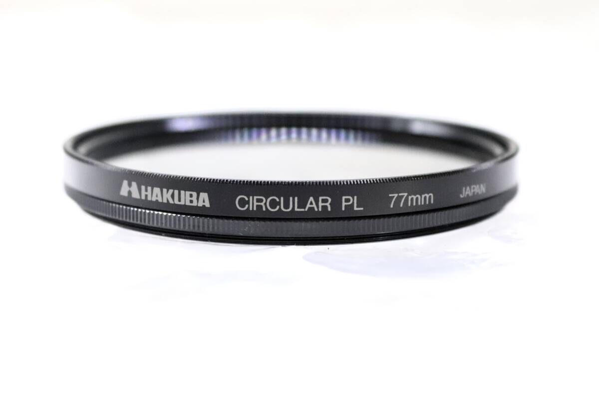 【美品/大口径】 HAKUBA CIRCULAR PL 77mm 円偏光フィルター C-PL hk003