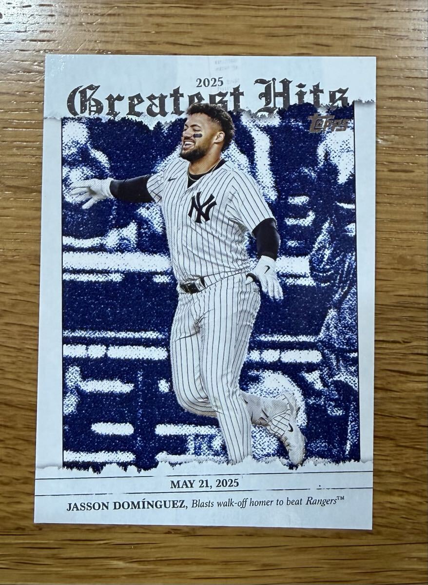 2026 Topps Greatest Hits ジェイソン・ドミンゲス Jasson Dominguez #GH-6
