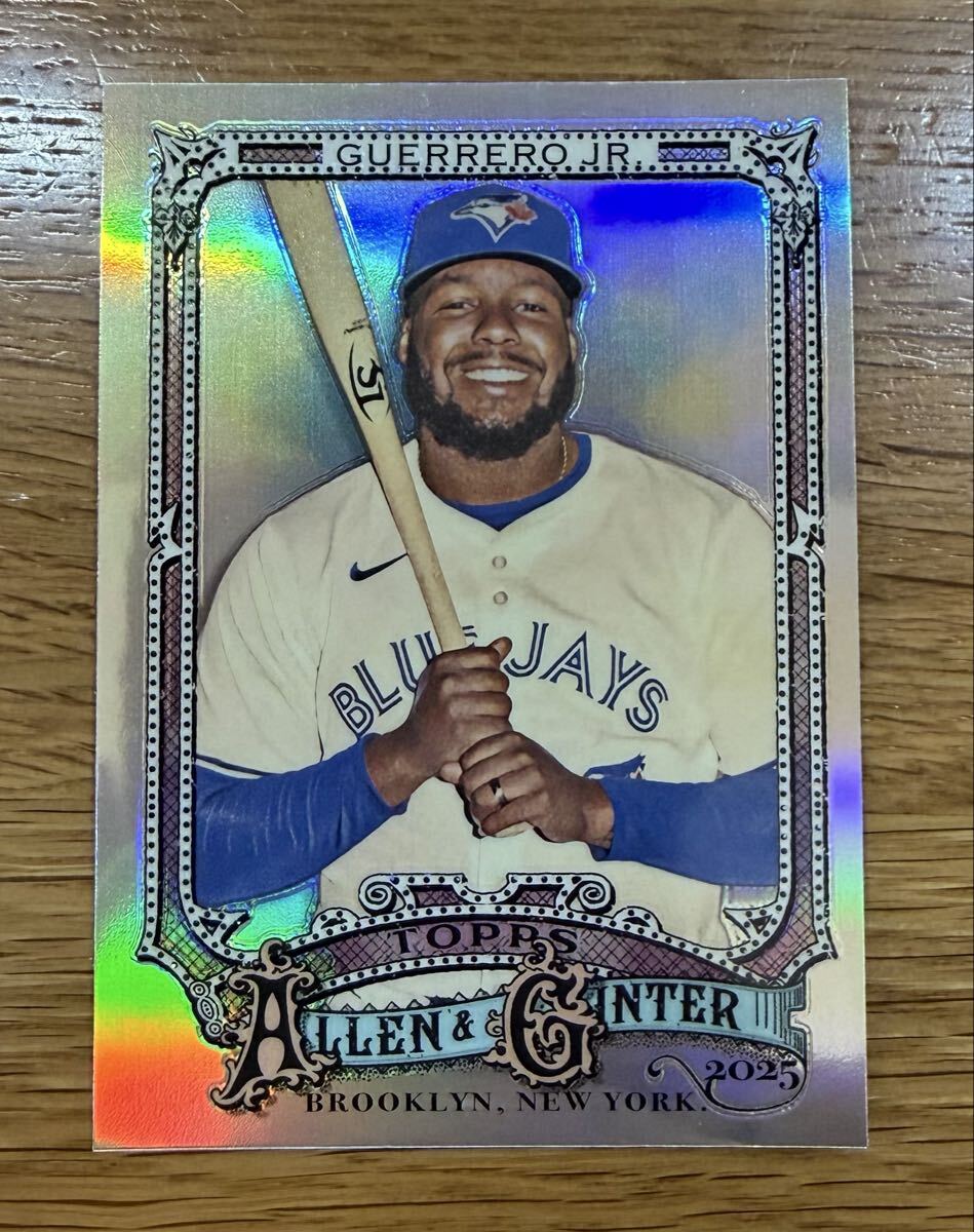 2025 Topps Allen & Ginter Chrome Refractor ブラディミール・ゲレーロ・ジュニア Vladimir Guerrero Jr. #116