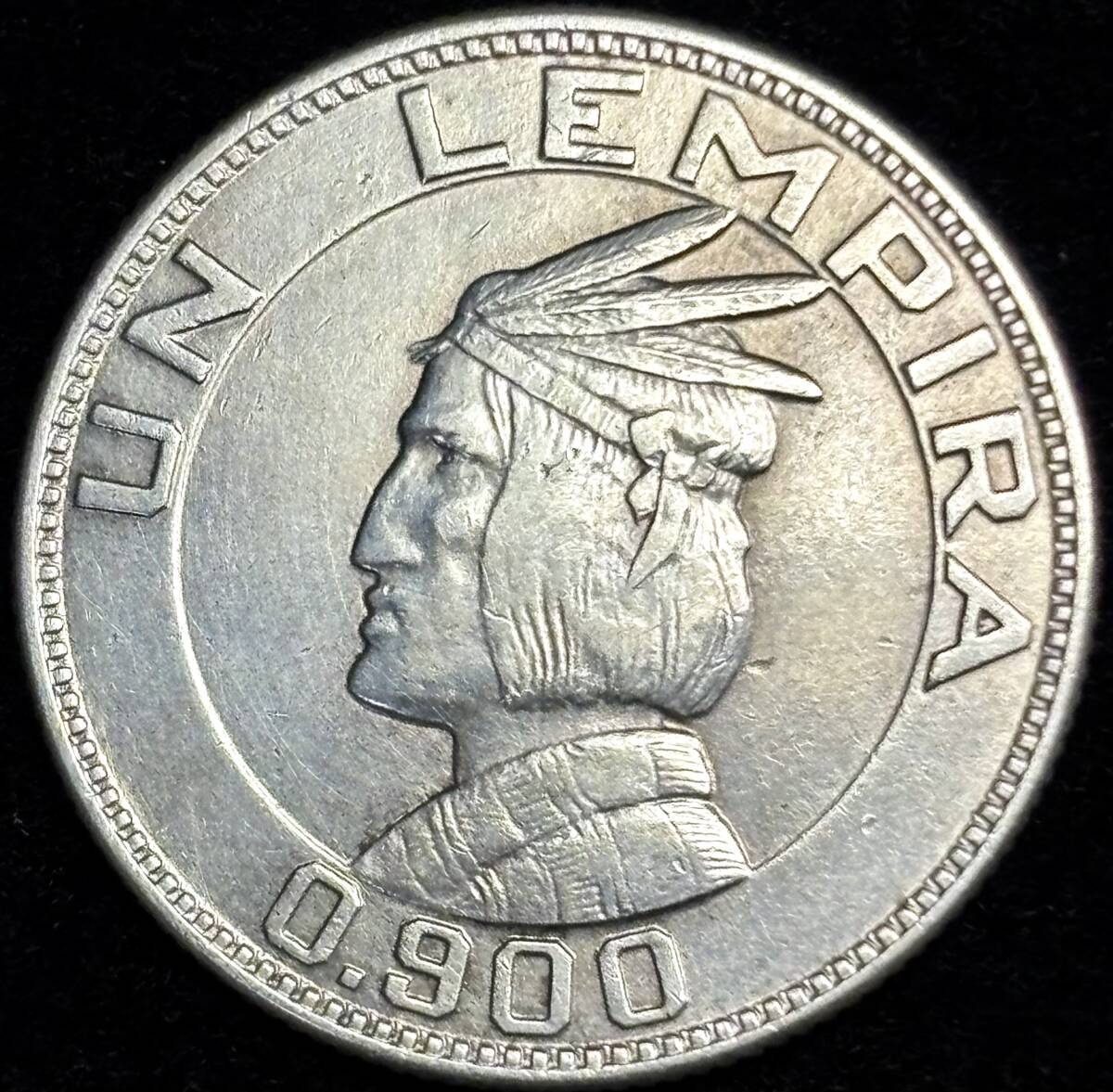 【ホンジュラス銀貨】(1937年銘 12.5g 直径31mm)