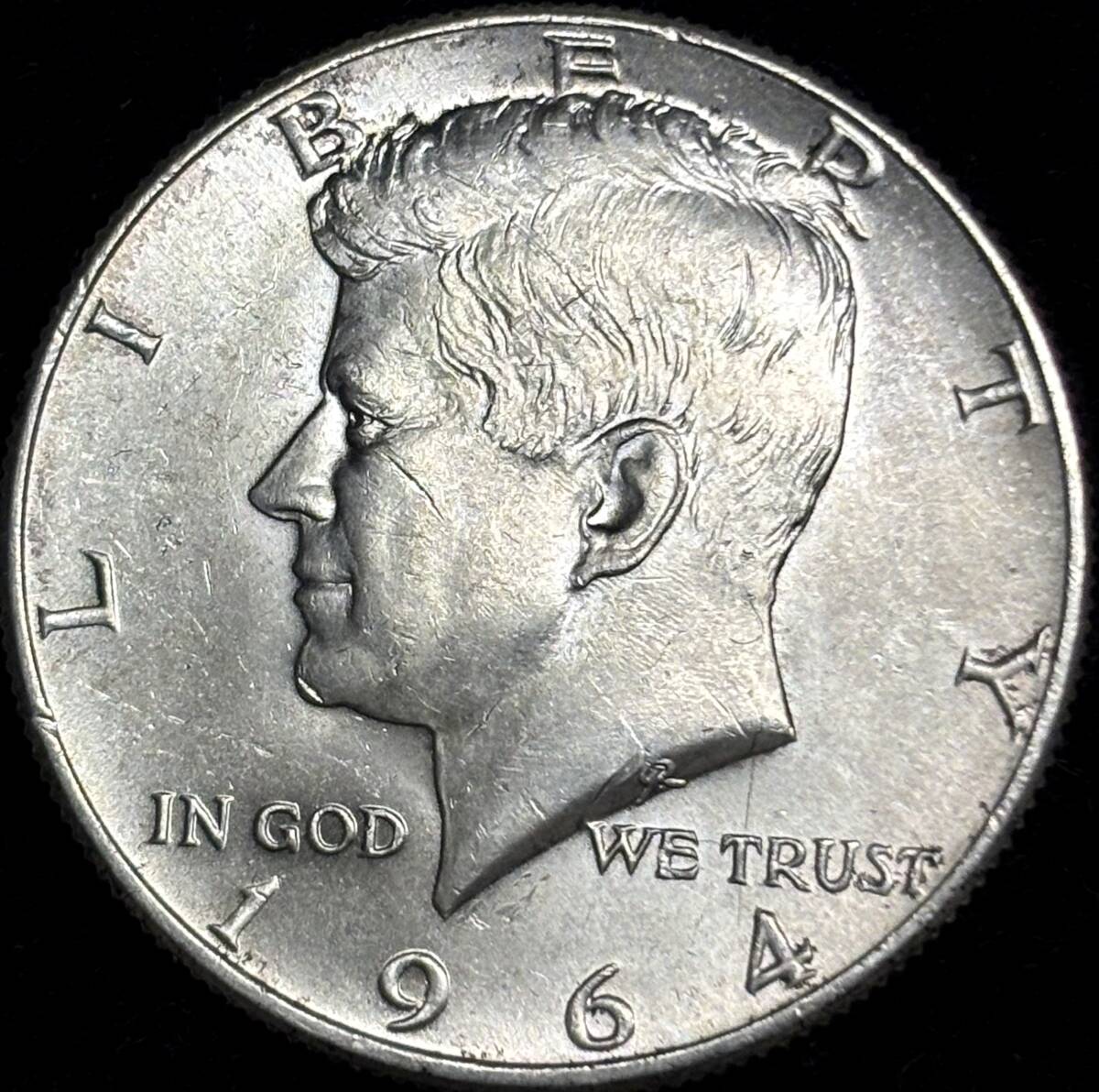 【アメリカ銀貨】(1964年銘 12.5g 直径30.5mm)