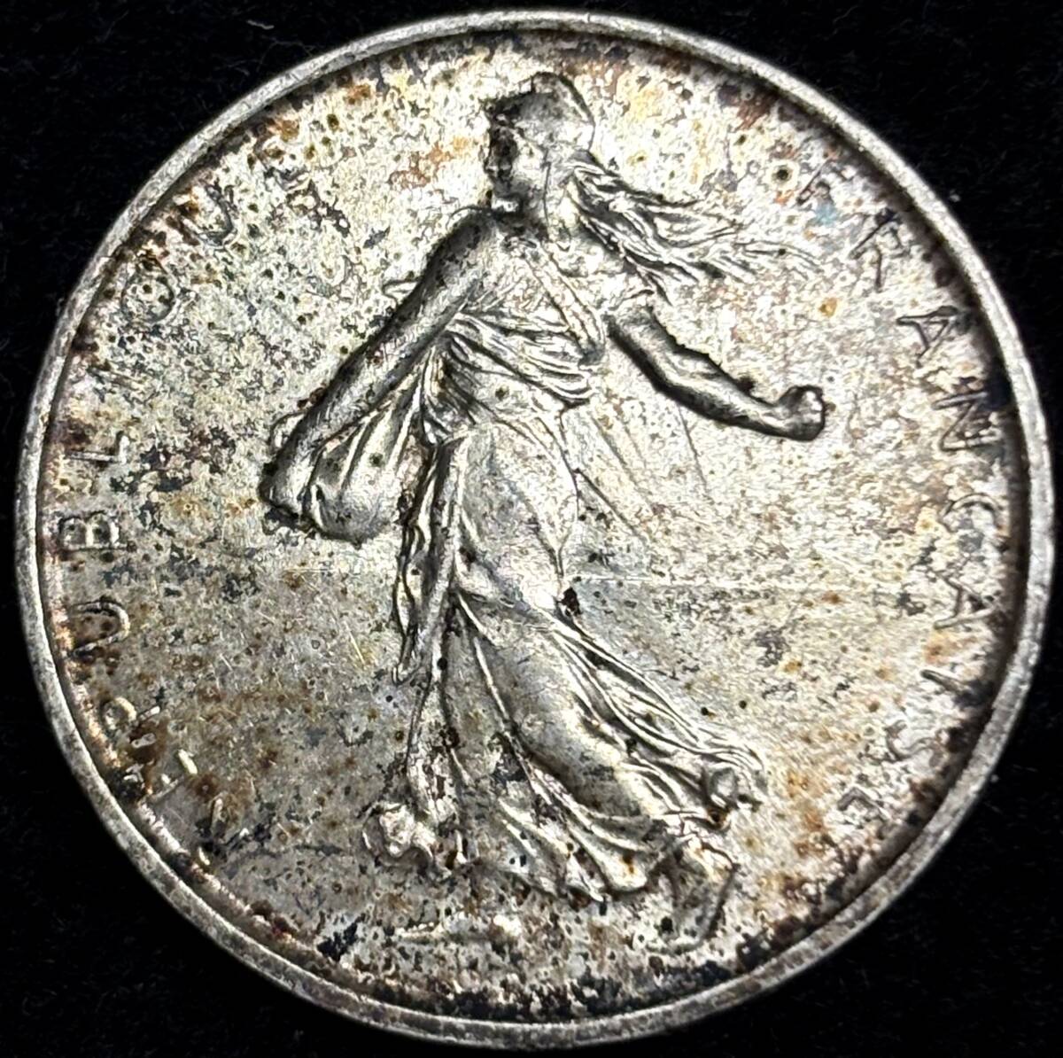 【フランス銀貨】(1963年銘 12.0g 直径29mm)