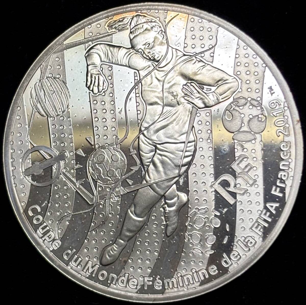 【フランス大型銀貨】(2019年銘 22.2g 直径37mm プルーフ)Ⅱ