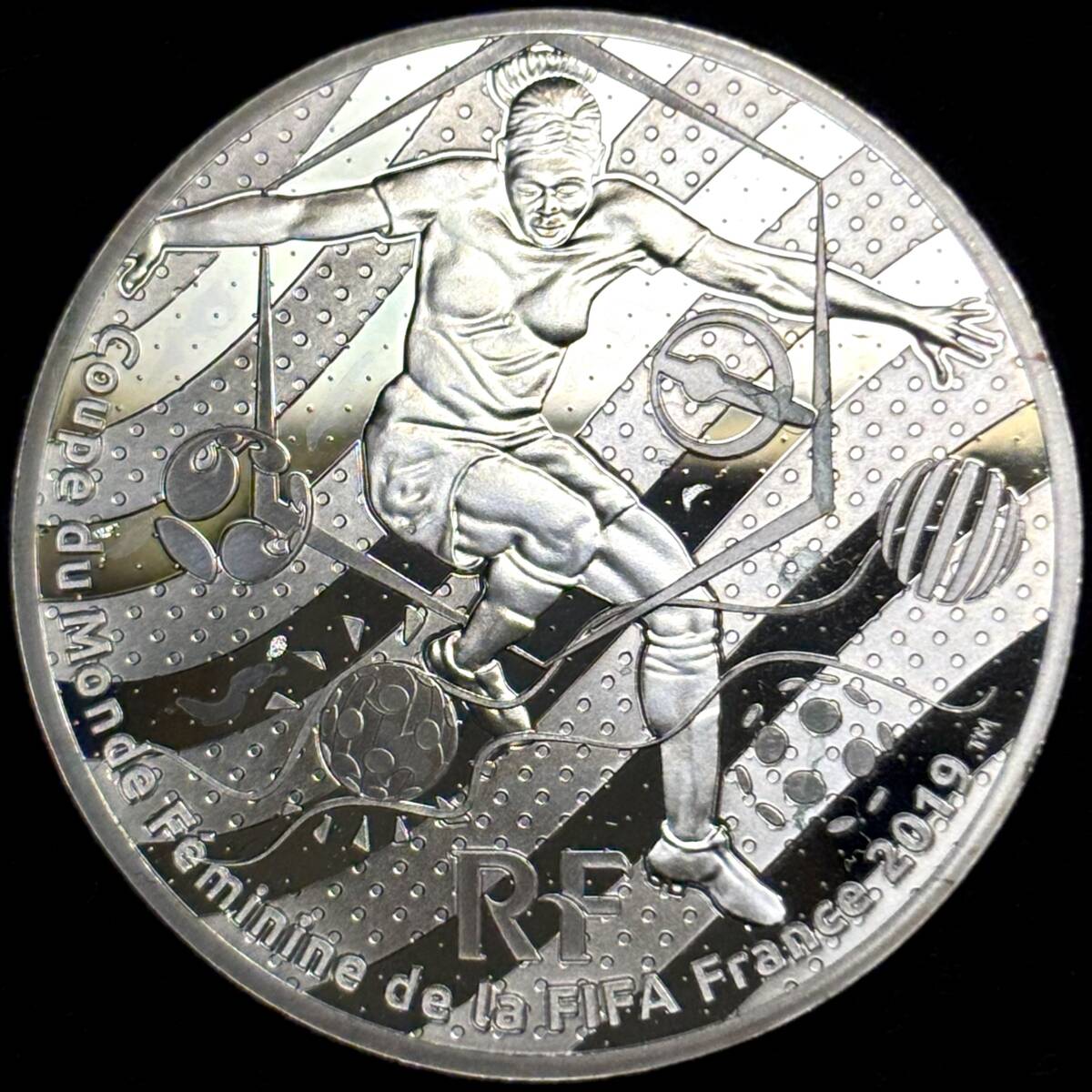 【フランス大型銀貨】(2019年銘 22.2g 直径37mm プルーフ)Ⅰ