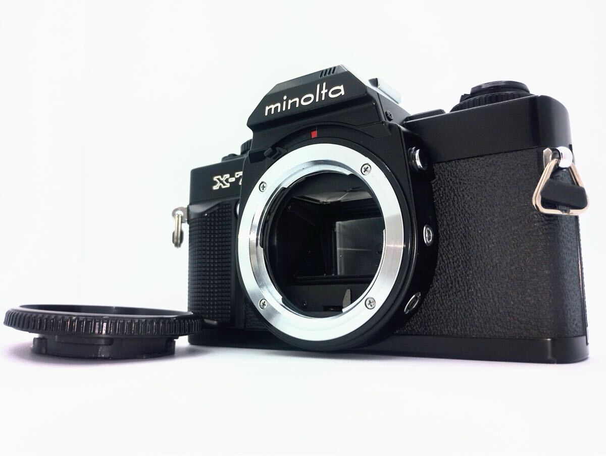 【完動品】Minolta X-7 ボディ ブラック 動作良好　難あり フィルムカメラ