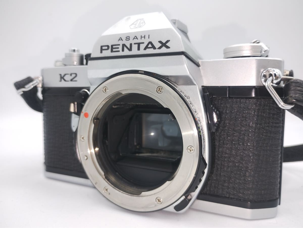 【完動品 良品】PENTAX K2 フィルムカメラ ボディ シルバー ペンタックス