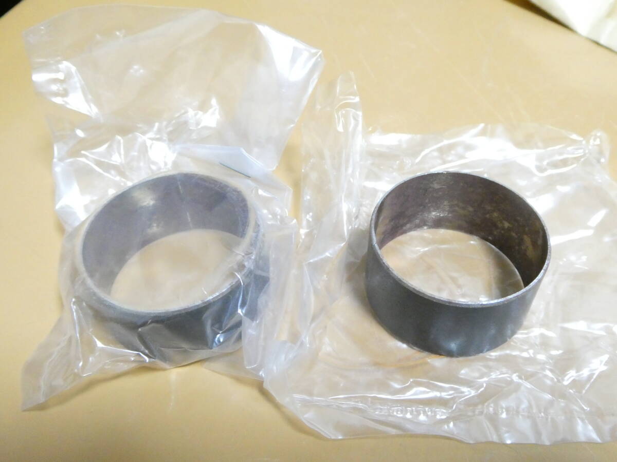 当時物 KYB カヤバ工業 ヤマハ純正部品 FZR400 1WG フロントフォーク インナーチューブ スライドメタル 1台分2個セット