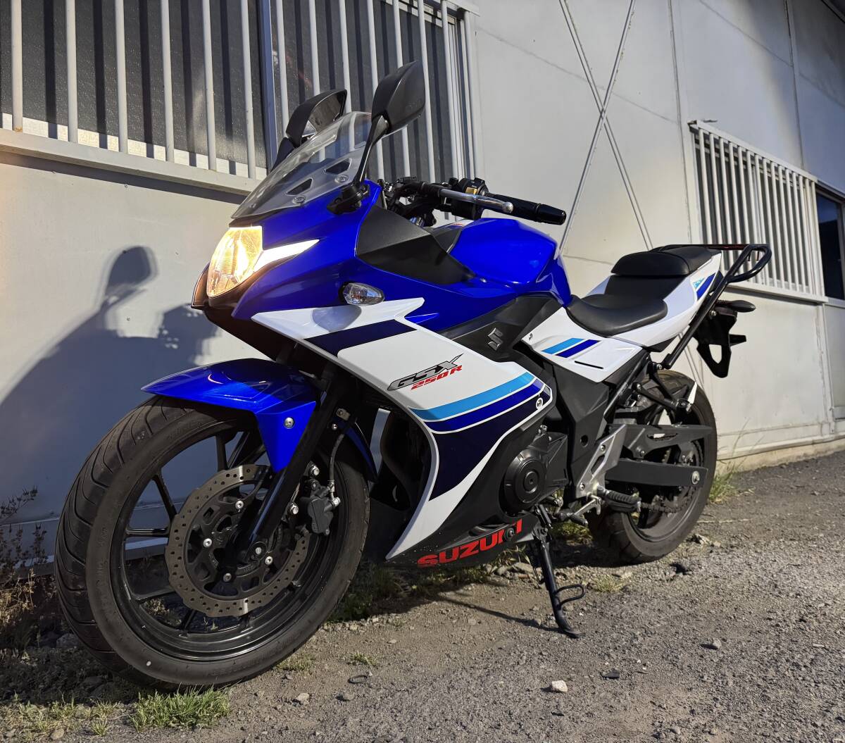 横浜市都筑区発★スズキ　DN11A型　GSX250R　実働　鍵と登録書類あり