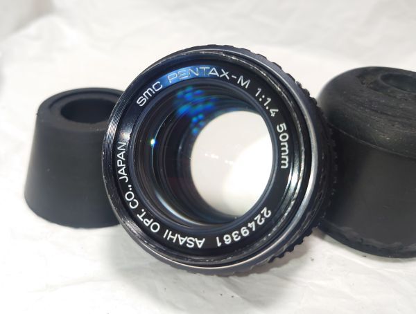 ★人気！極上★SMC PENTAX-M ペンタックス 50mm F1.4 Kマウント★完動品★