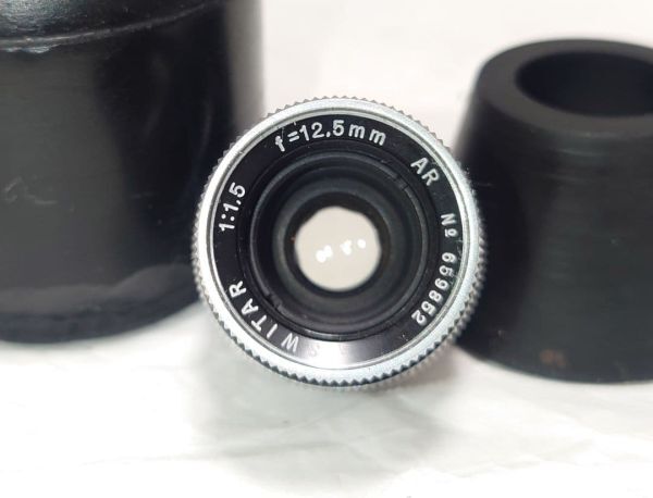 ★希少！超美品★Kern-Paillard SWITAR 12.5mm F1.5 Dマウント 8mmカメラ★完動品★