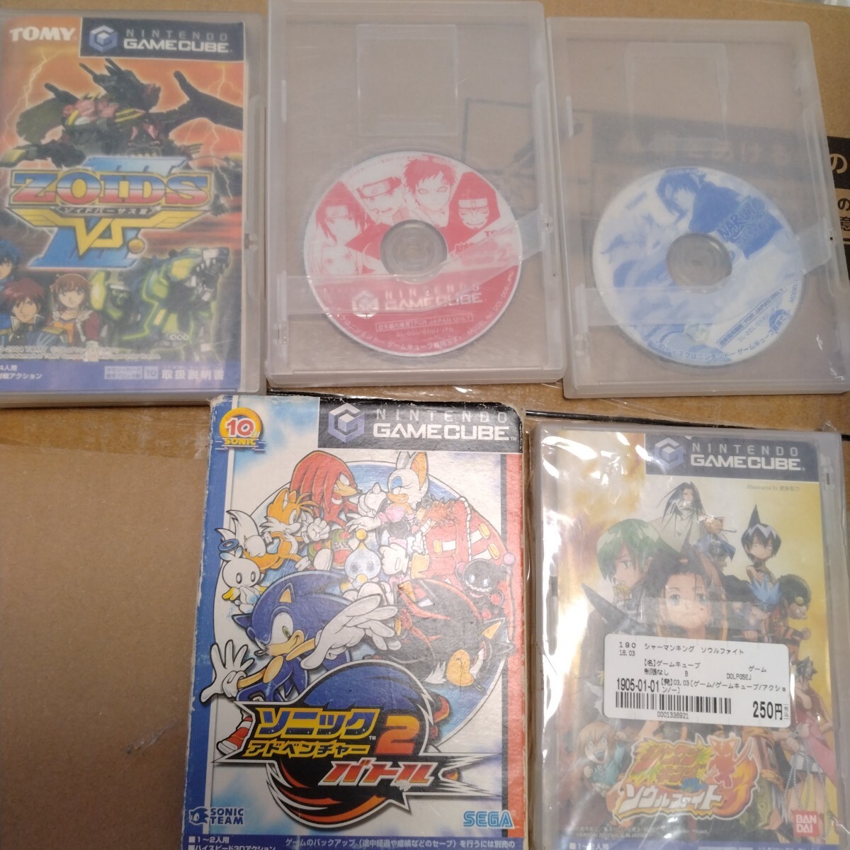 ゲームキューブ ソフト　まとめ売り　5本