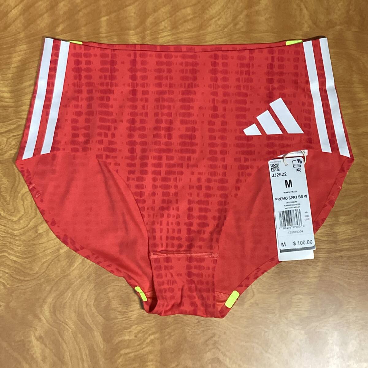 新品「adidas」 スプリント レーシングショーツ　US/M　レッド/大きめ/インポート/アディダス 検索用：ブルマ/コスプレ/プロ/コンペ
