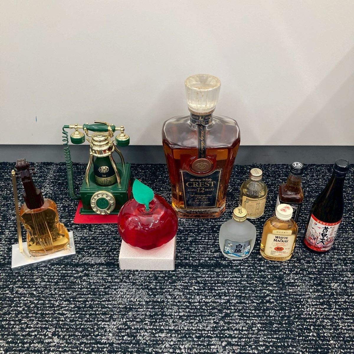 1円〜！【お酒おまとめミニボトルセット】 お酒 古酒 洋酒 SANTORY サントリー ウイスキー ブランデー ミニボトル ヴィンテージ［0371］