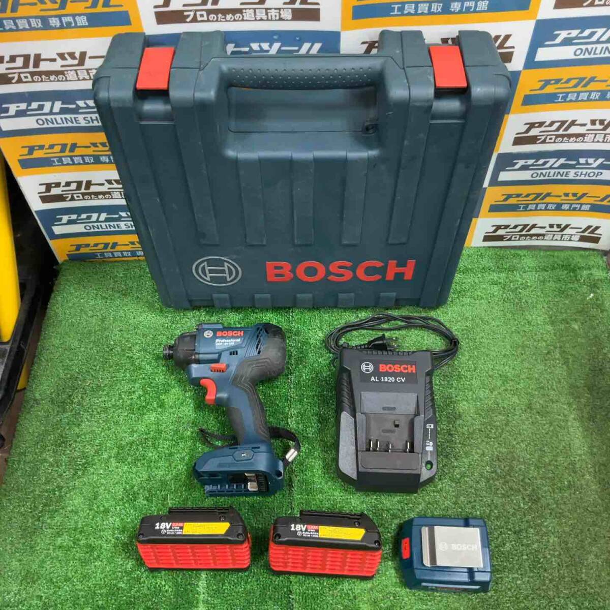 【中古品 / 動作品】◇ボッシュ(BOSCH) 18Vバッテリー インパクトドライバー GDR18V-160【格安出品♪/草加店】