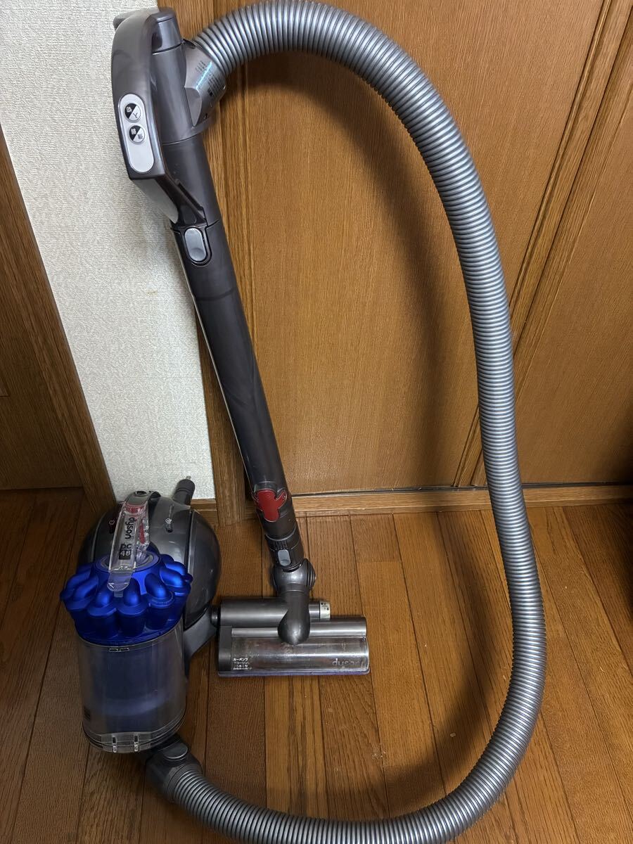 dyson DC48 ダイソン 掃除機 コード式 サイクロン式 キャニスター エアタービン式 動作品 中古 現状品 送料無料
