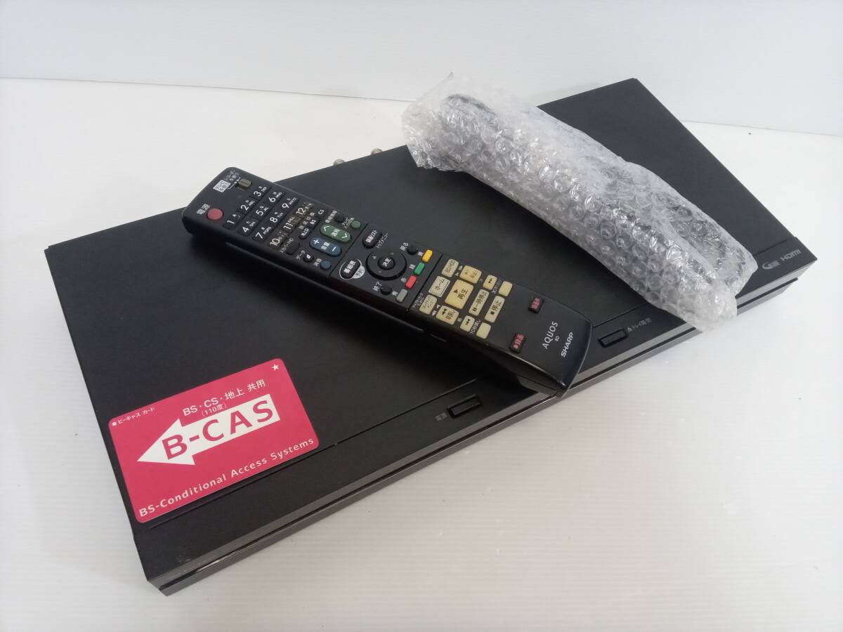 ◇◆SHARP◆動作品 BD AQUOS◆BD-NW1200◆1TB/ドラ丸/B-CAS/リモ他付◆◇