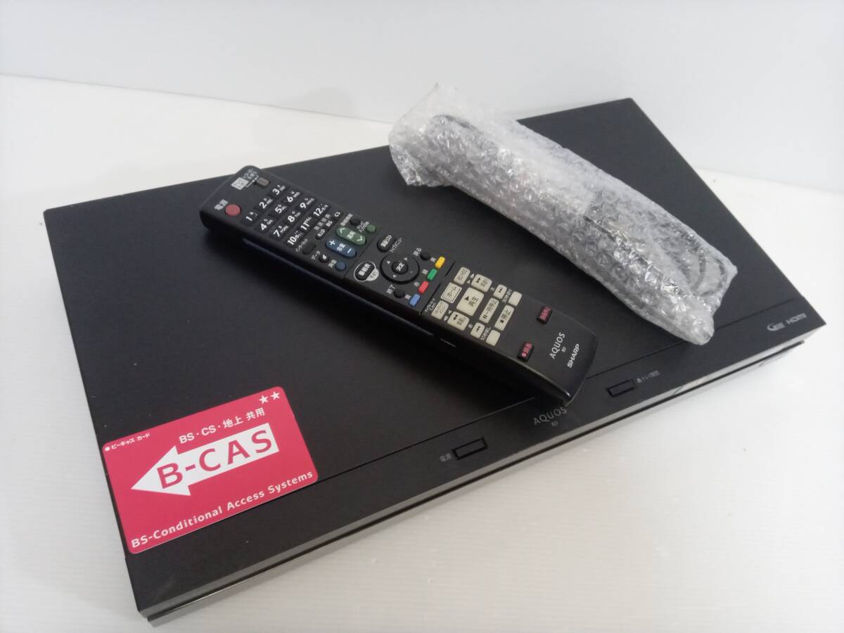 ◇◆SHARP◆BD AQUOS 動作品◆BD-UW2200◆2TB/4K/ドラ丸/リモ他付◆◇