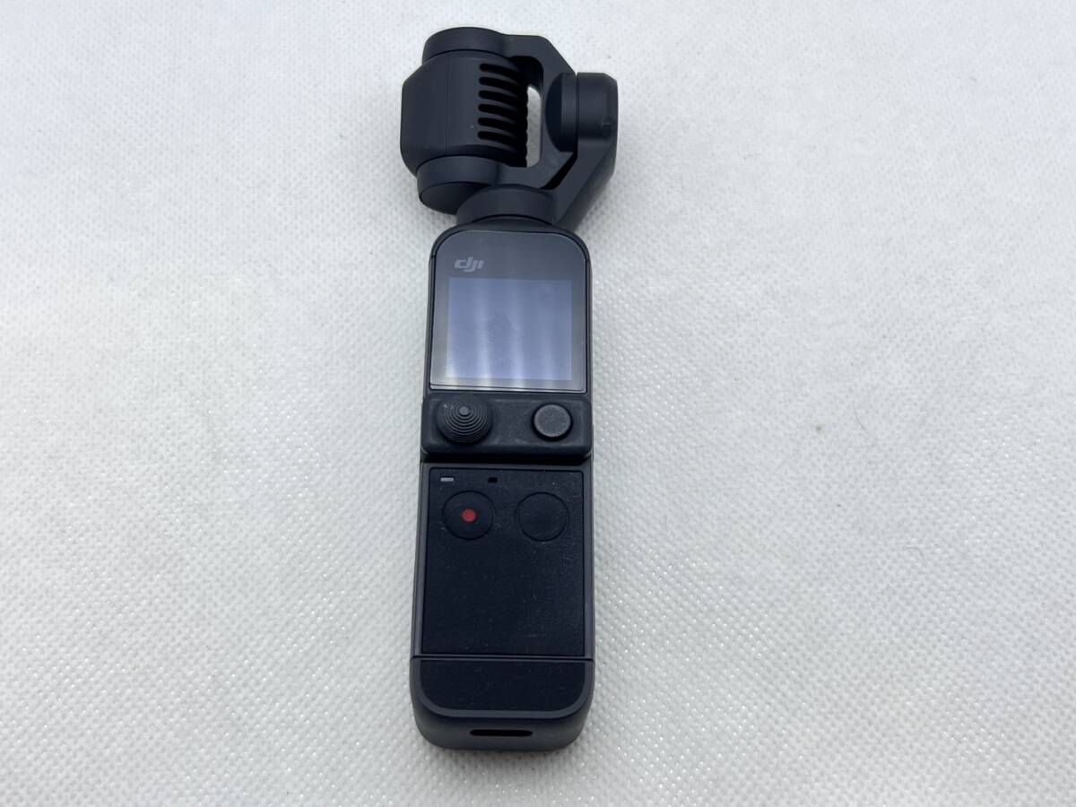 Y2324★ 動作品 DJI POCKET 2 OP2CP2 小型ジンバルカメラ アクションカメラ 付属品 ケース付き ディージェイアイ ブラック