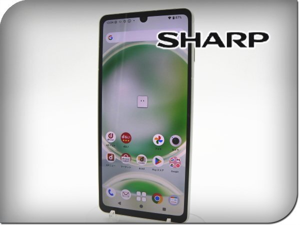 ■SHARP/シャープ■AQUOS■sense8■128GB■SH-54D■SIMフリー■初期化済み■ペールグリーン■zhh289m