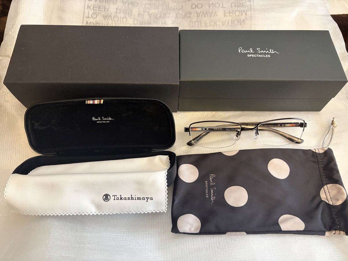 Paul Smith SPECTACLES ポールスミス メガネフレーム 度あり ケース付