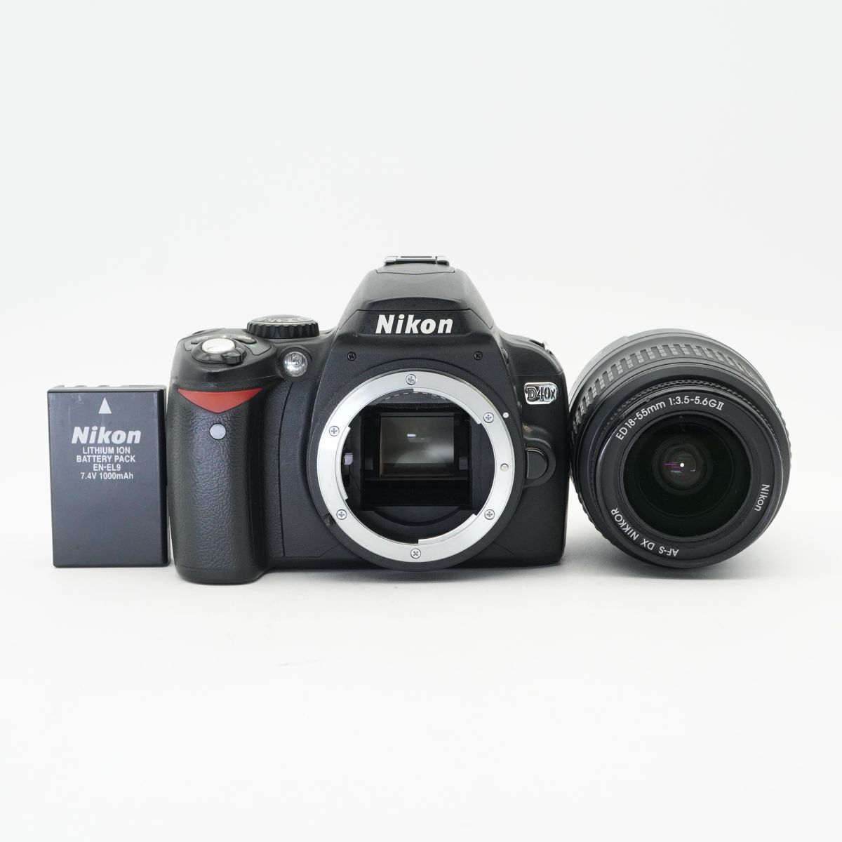 良品 動作確認済 Nikon ニコン D40x AF-S DX NIKKOR ED 18-55mm F3.5-5.6 II ED デジタル一眼レフカメラ #e33B3337