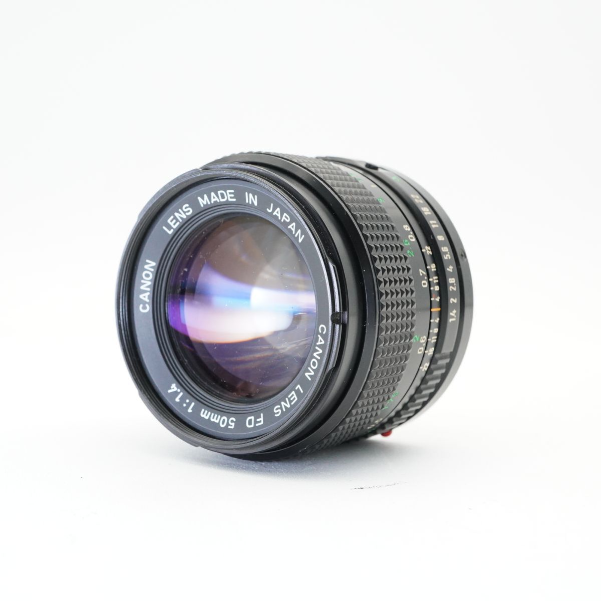 美品 動作確認済 CANON キヤノン NEW FD 50mm F1.4 単焦点レンズ #e79B3357