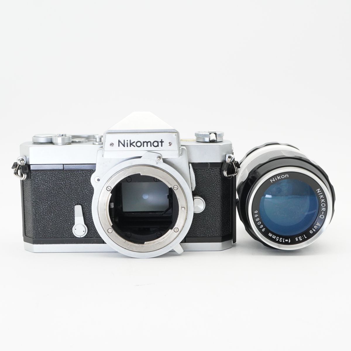 良品 動作確認済 ニコン Nikomat FTN ニコン NIKKOR-Q Auto 135mm F3.5 フィルムカメラ #e11B3372