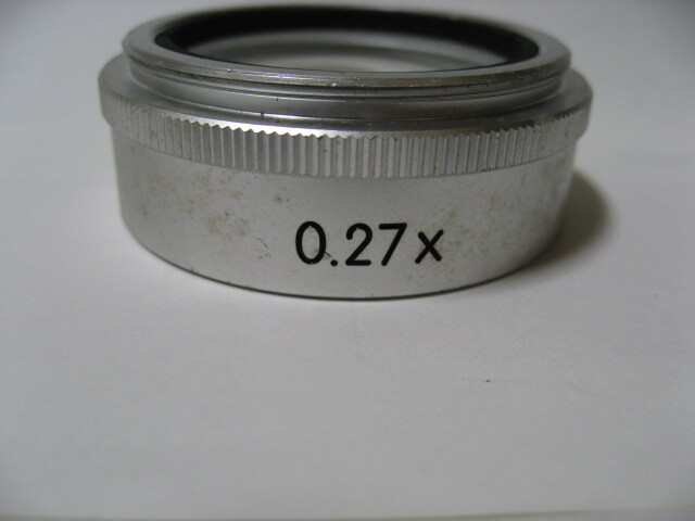 ニコン 補助対物レンズ　0.27X　48Φ　中古品