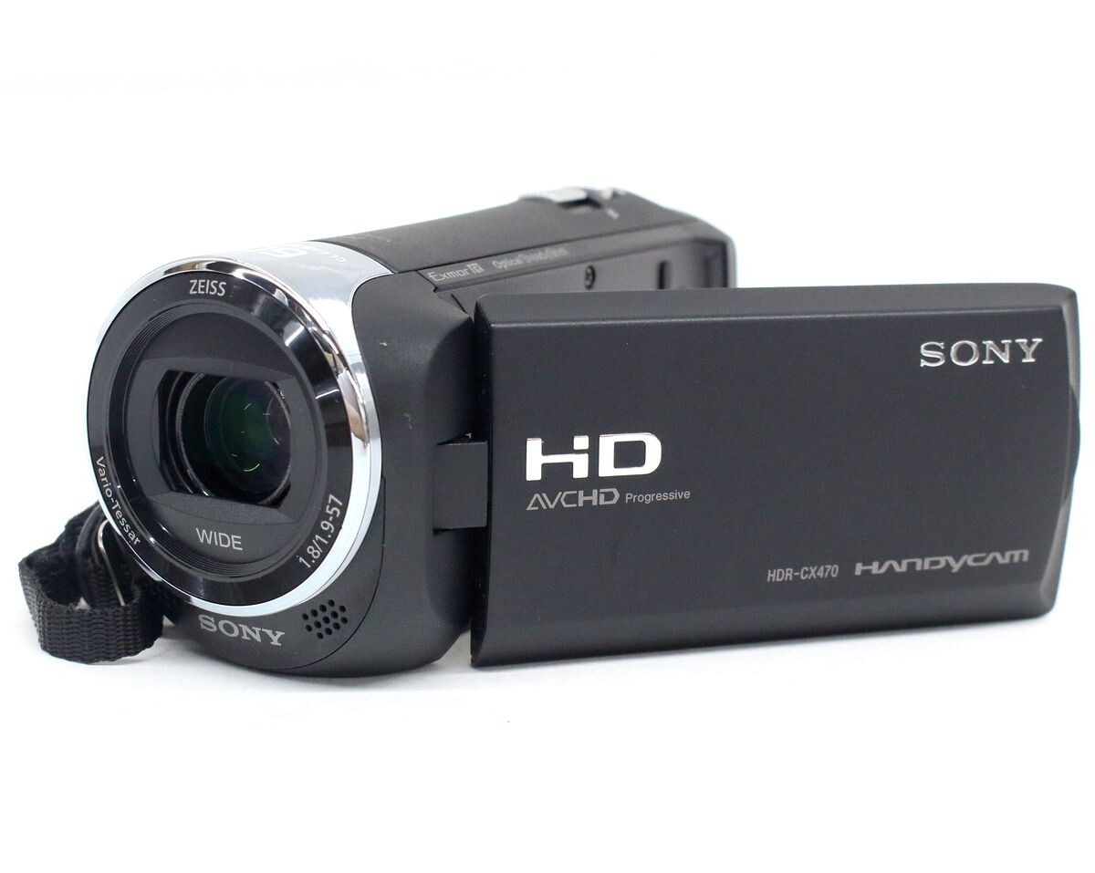 ◇ SONY デジタルHDビデオカメラレコーダー ハンディカム HDR-CX470 ブラック ◇MHD14732