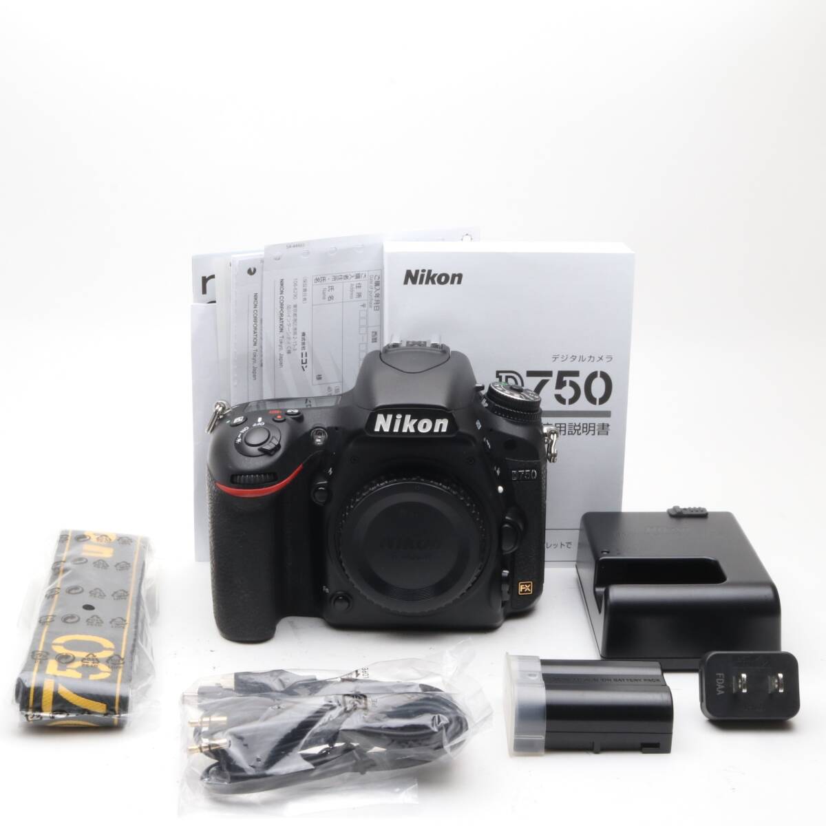 【シャッター回数：45600回】Nikon D750 ボディ 一眼レフカメラ 〔NIKON F マウント〕