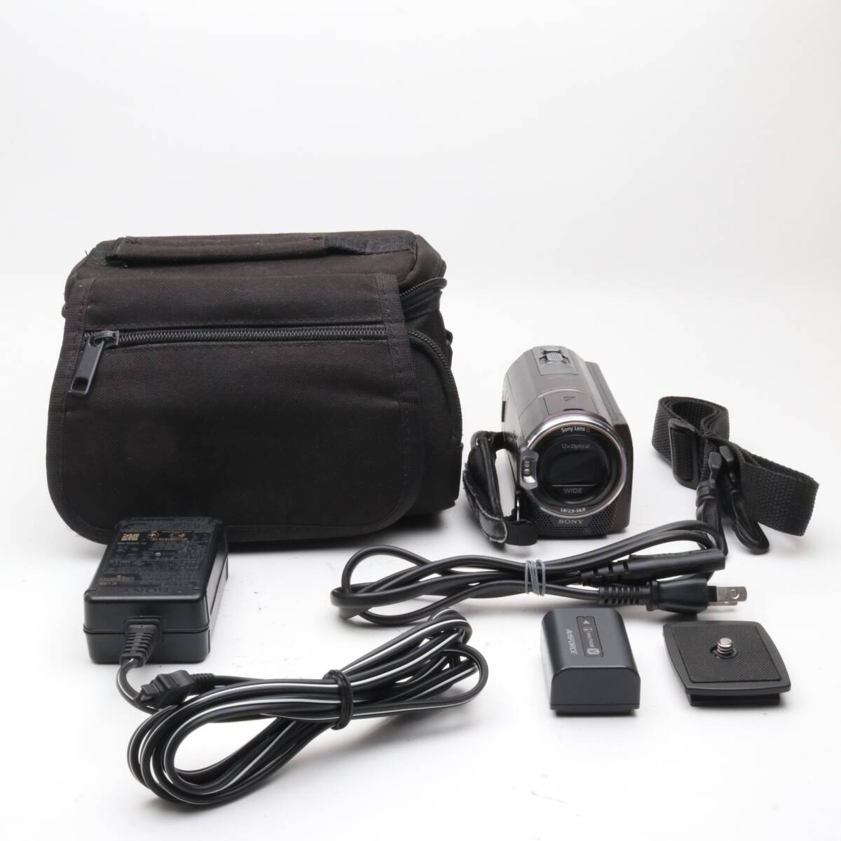 SONY Handycam HDR-CX590V ボルドーブラウン
