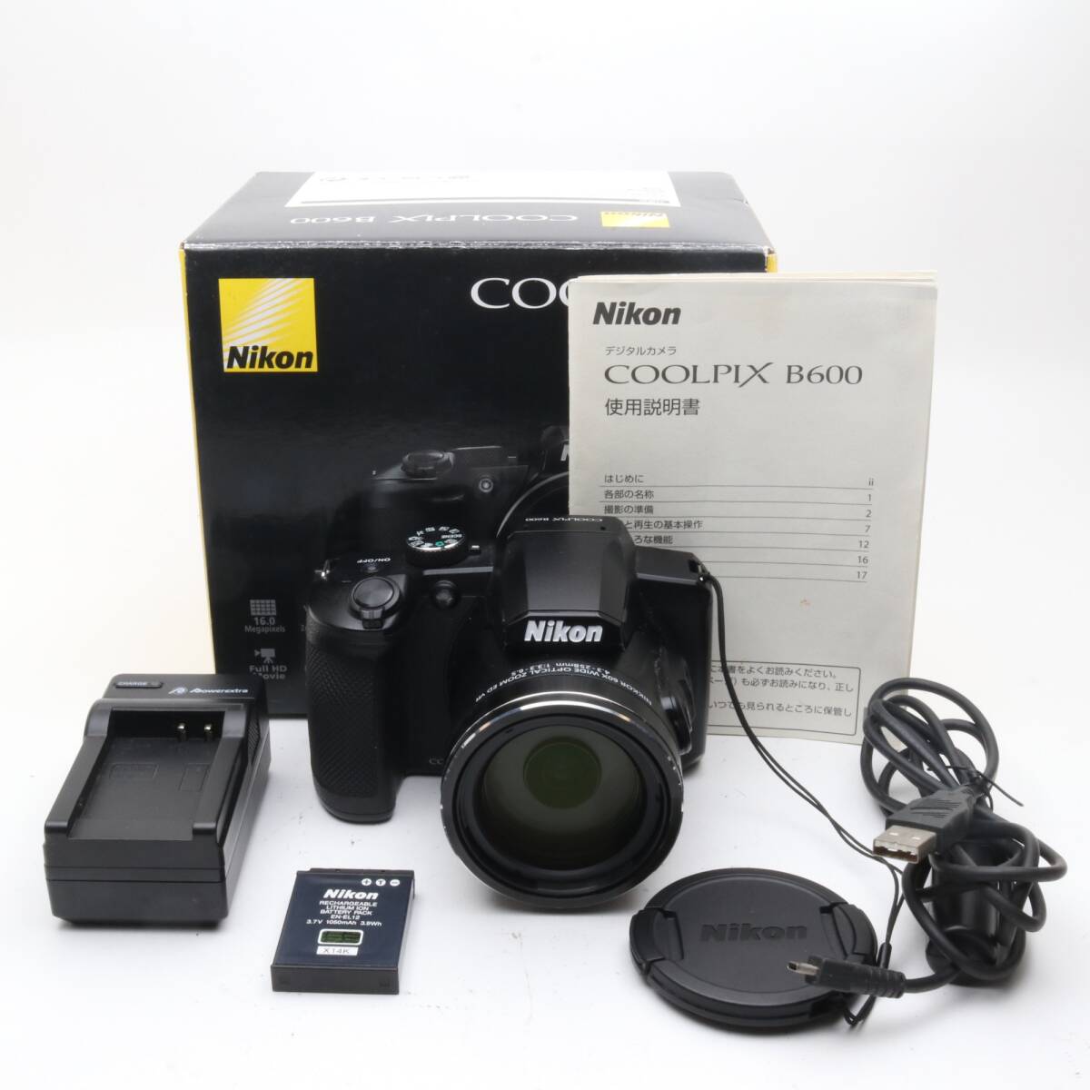 Nikon COOLPIX B600 ブラック デジタルカメラ