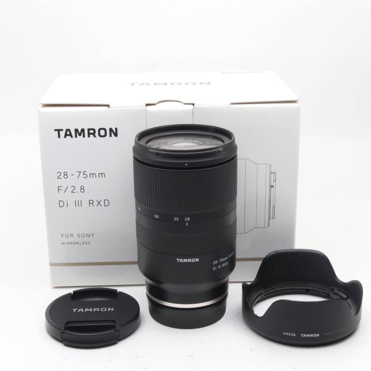 TAMRON 28-75mm F/2.8 Di III RXD Model A036 〔ソニーEマウント用〕