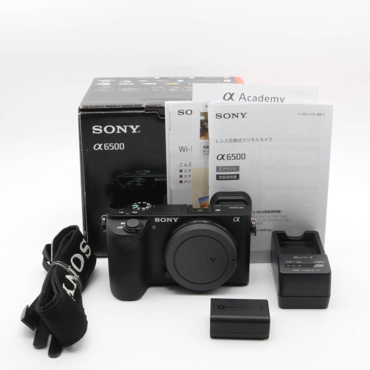 【シャッター回数：470回】SONY α6500 ILCE-6500 ボディ 〔SONY E マウント〕